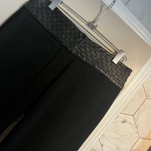 Sheri Bodell Leather Trim Slacks